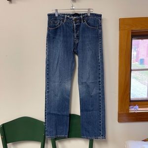 The Row Button Fly Jeans